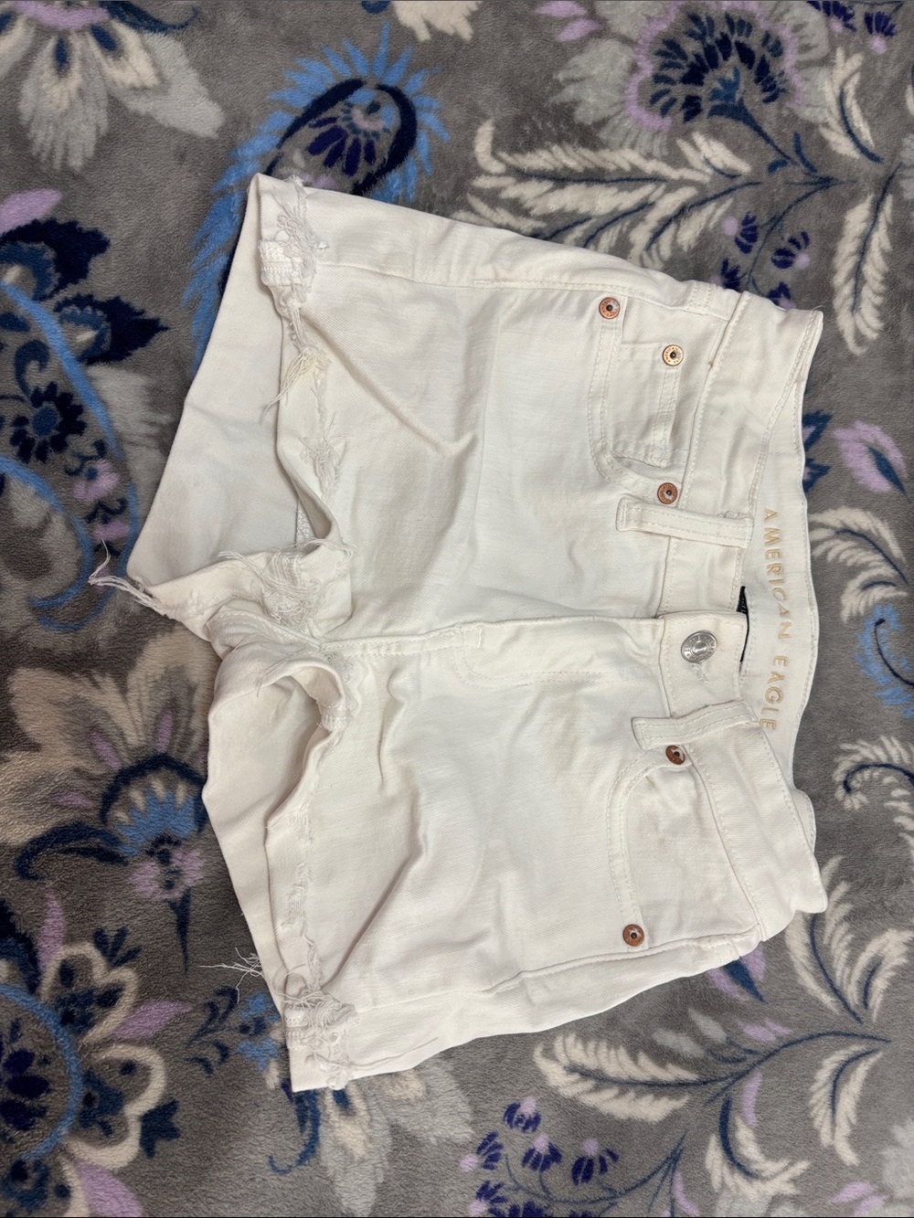American Eagle Outfitters White Denim shorts